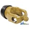 A & I Products Tractor Yoke, Splined 1 3/8" - 6 Spline w/ AS Lock 3" x3" x6" A-W380882 - alternate 2